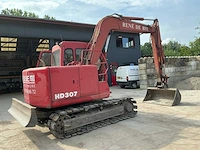 2006 kato hd307 rupsgraafmachine - afbeelding 45 van  47