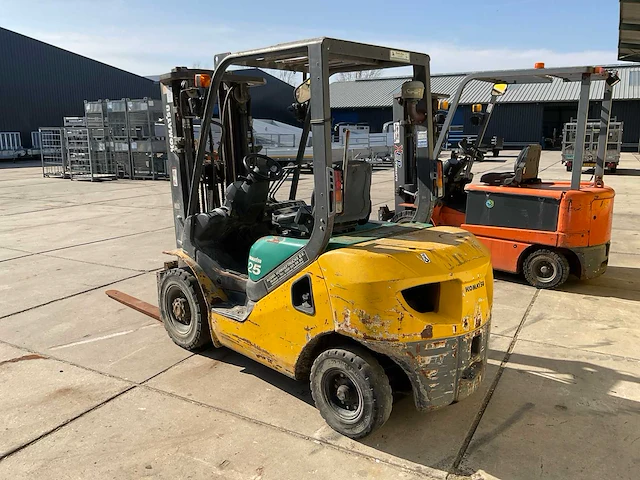 2006 komatsu fd25t-16 vorkheftruck - afbeelding 6 van  12