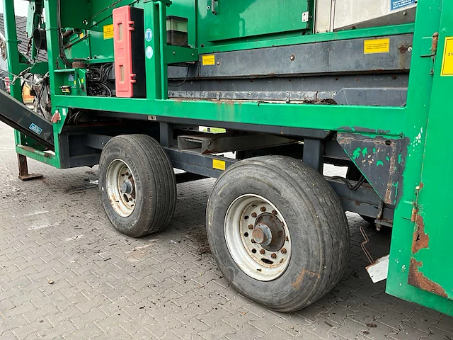 2006 komptech multistar l3 mobiele 3-fractie sterrenzeefinstallatie - afbeelding 8 van  37