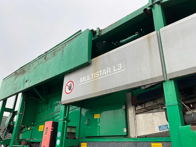 2006 komptech multistar l3 mobiele 3-fractie sterrenzeefinstallatie - afbeelding 9 van  37