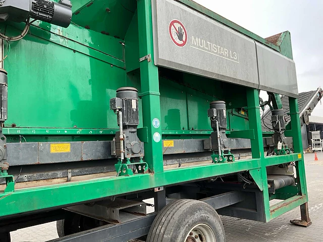 2006 komptech multistar l3 mobiele 3-fractie sterrenzeefinstallatie - afbeelding 26 van  37