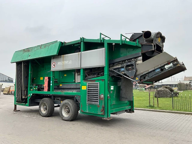 2006 komptech multistar l3 mobiele 3-fractie sterrenzeefinstallatie - afbeelding 32 van  37