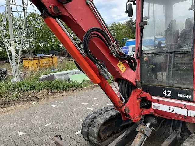 2006 kubota kx161-3a midigraafmachine - afbeelding 13 van  37