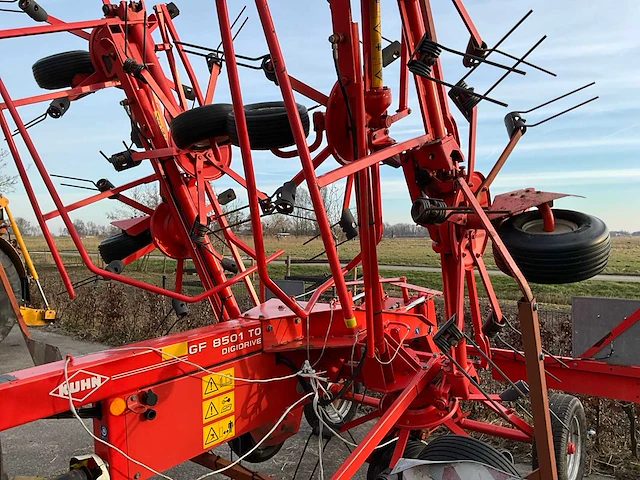 2006 kuhn gf 8501 to digidrive grasschudder - afbeelding 2 van  15