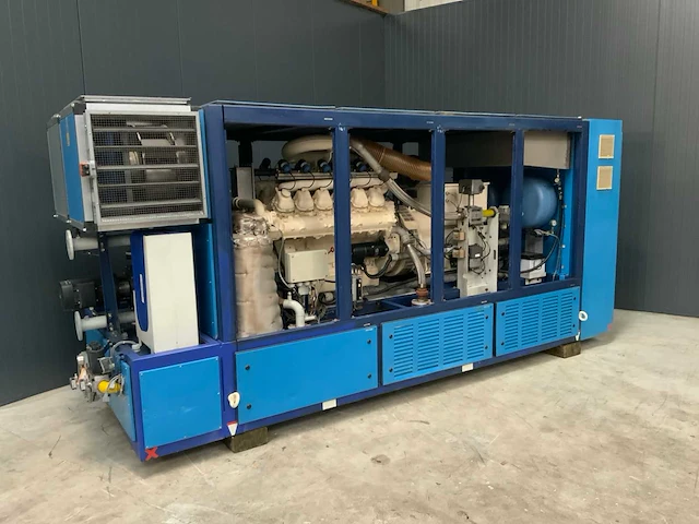 2006 man gas engine e2842 e312 stroomgenerator (300kva) - afbeelding 6 van  13