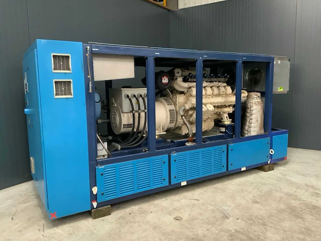 2006 man gas engine e2842 e312 stroomgenerator (300kva) - afbeelding 9 van  13