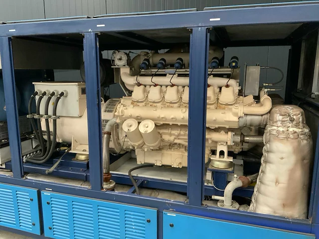 2006 man gas engine e2842 e312 stroomgenerator (300kva) - afbeelding 11 van  13