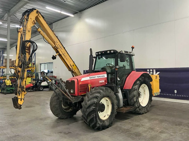 2006 massey ferguson 7475 dyna-vt tractor+herder - afbeelding 1 van  31