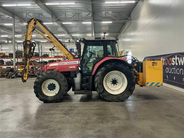 2006 massey ferguson 7475 dyna-vt tractor+herder - afbeelding 29 van  31