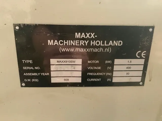 2006 maxx 910sw universele draaibank - afbeelding 9 van  17