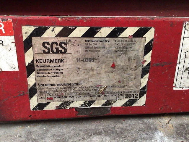 2006 mec 1932es hoogwerker - afbeelding 5 van  14