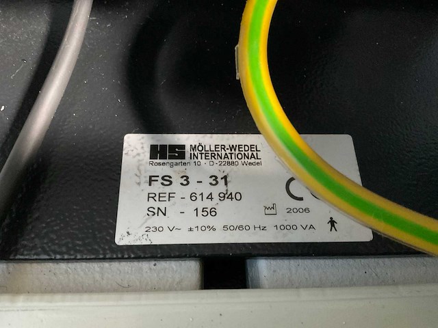 2006 moller wedel hi r 900 operatie oogmicroscoop - afbeelding 5 van  13