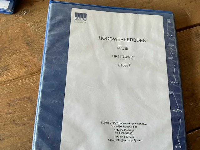 2006 nifty hr 21 d 4x4 hoogwerker - afbeelding 49 van  55