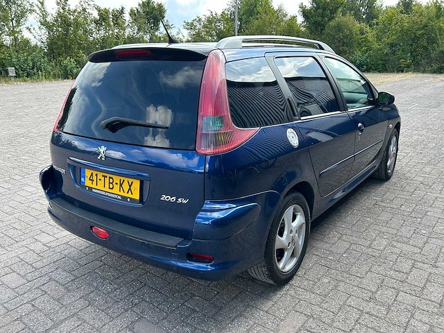 2006 peugeot 206 sw 1.6-16v air-line 3 personenauto - afbeelding 15 van  21