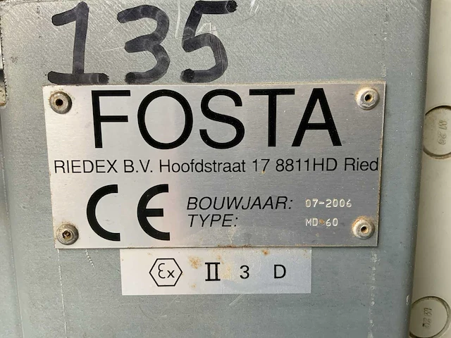 2006 riedex md 60 afzuiginstallatie - afbeelding 8 van  8