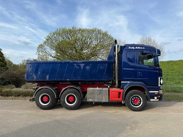 2006 scania r580 6x4 vrachtwagen - afbeelding 30 van  33