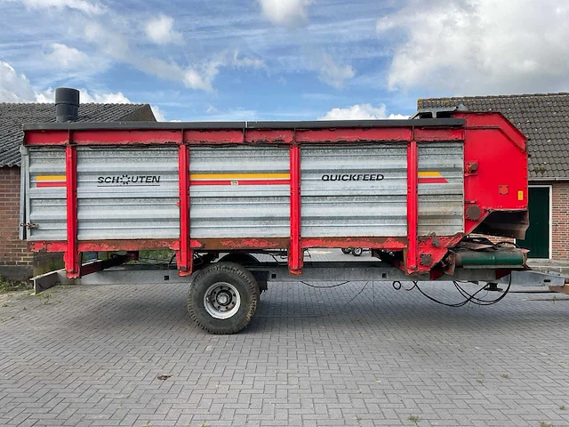 2006 schouten vdw 210 v quickfeed voerdoseerwagen - afbeelding 16 van  20