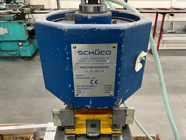 2006 schüco pneumatikpresse machine - afbeelding 9 van  9