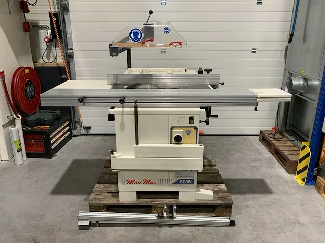 2006 scm mini max sc3w formaatcirkelzaagmachine - afbeelding 1 van  15