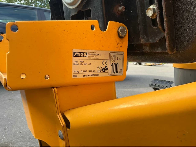 2006 stiga park fairway grasmaaier - afbeelding 17 van  36