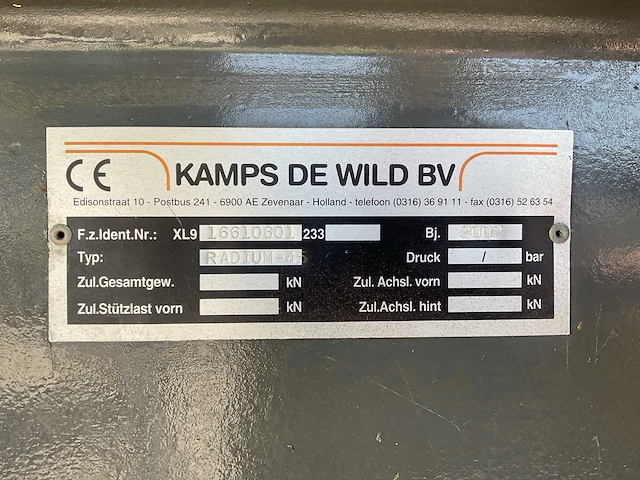 2006 tebbe hs220 compoststrooier - afbeelding 17 van  24