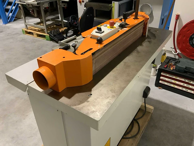 2006 tecnomax unilev-150 vierzijdige kantenschuurmachine - afbeelding 6 van  12