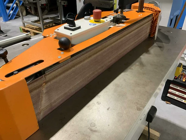 2006 tecnomax unilev-150 vierzijdige kantenschuurmachine - afbeelding 9 van  12