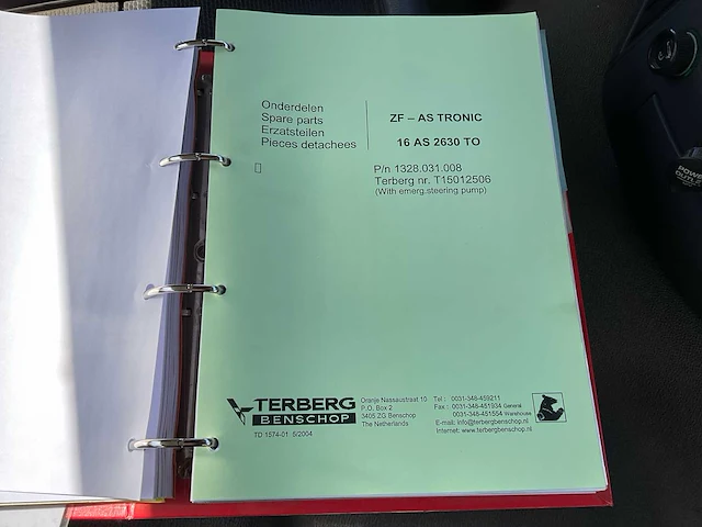 2006 terberg fm1350 420 6x6 mmbs vrachtwagen - afbeelding 55 van  63