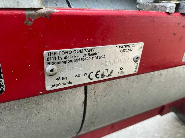 2006 toro greensmaster 1000 gazonmaaier - afbeelding 3 van  11