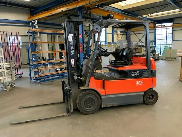 2006 toyota 7fbmf 30 vorkheftruck - afbeelding 1 van  19