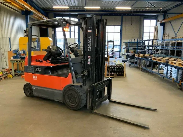 2006 toyota 7fbmf 30 vorkheftruck - afbeelding 3 van  19