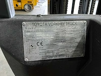 2006 toyota 7fbmf16 vorkheftruck - afbeelding 22 van  29