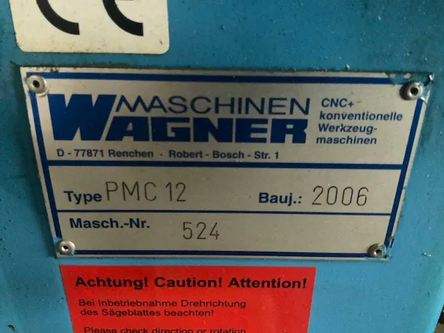 2006 trennjaeger pmc 12 cirkelzaagmachine - afbeelding 11 van  21