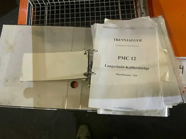 2006 trennjaeger pmc 12 cirkelzaagmachine - afbeelding 13 van  21