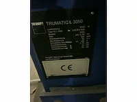 2006 trumpf trulaser 5030 classic / trumatic l 3050 lasersnijmachine - afbeelding 4 van  84