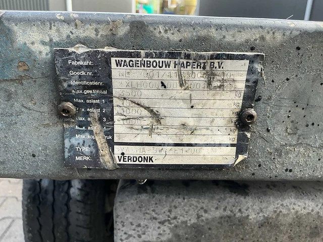 2006 verdonk va-ma-sw schamelwagen - afbeelding 7 van  16
