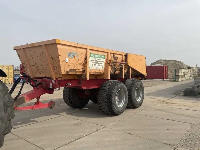 2006 vgm gd20-105 dumper aanhanger - afbeelding 1 van  17