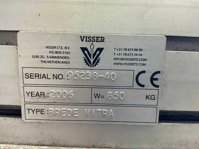 2006 visser brede vitra bufferband - afbeelding 2 van  2