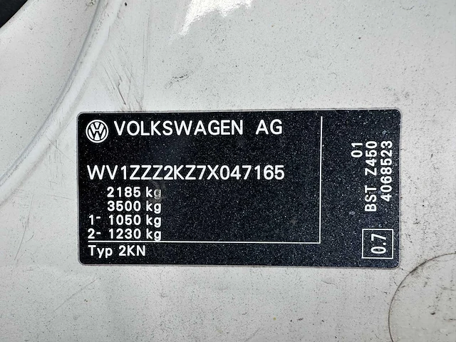 2006 volkswagen caddy 2.0 bedrijfswagen - afbeelding 2 van  10