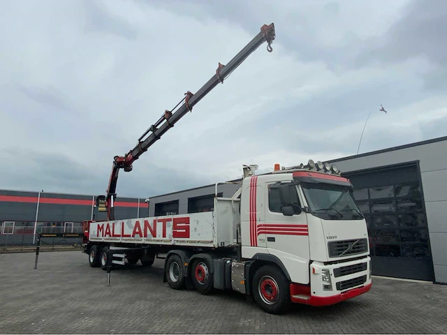 2006 volvo fh 400 6x2 vrachtwagen met atm oplegger hiab 377-7 - afbeelding 12 van  65