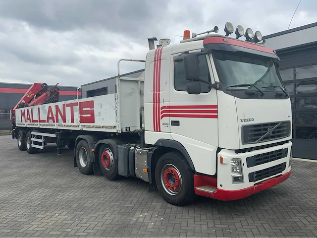 2006 volvo fh 400 6x2 vrachtwagen met atm oplegger hiab 377-7 - afbeelding 23 van  65
