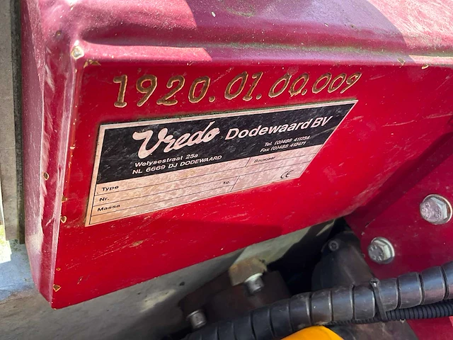2006 vredo vt2516 zelfrijdende mesttank - afbeelding 9 van  50