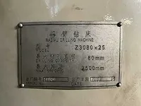2006 xiangshan z3080x25 radiaalboormachine - afbeelding 5 van  17