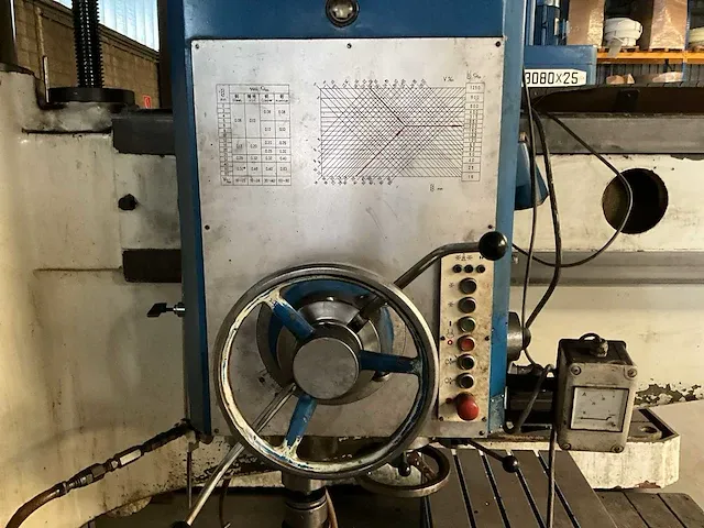 2006 xiangshan z3080x25 radiaalboormachine - afbeelding 12 van  16