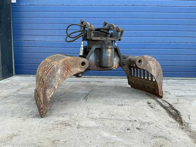 2006 zijtveld hydraulische sorteergrijper met draaikrans - afbeelding 1 van  8