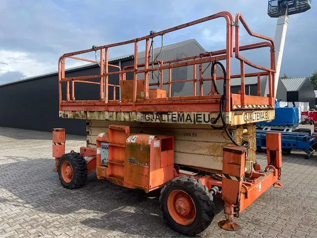2007 - haulotte - h15sx 4x4 - ruwterrein schaarhoogwerker - afbeelding 12 van  21