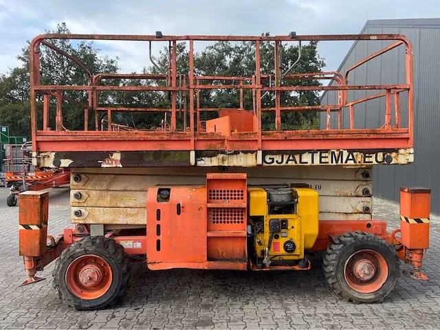 2007 - haulotte - h15sx 4x4 - ruwterrein schaarhoogwerker - afbeelding 16 van  21