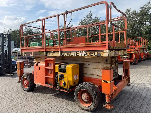 2007 - haulotte - h15sx 4x4 - ruwterrein schaarhoogwerker - afbeelding 17 van  21