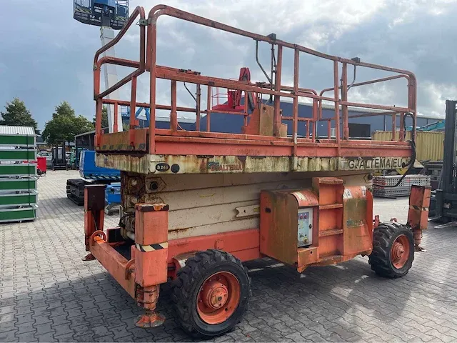 2007 - haulotte - h15sx 4x4 - ruwterrein schaarhoogwerker - afbeelding 19 van  21