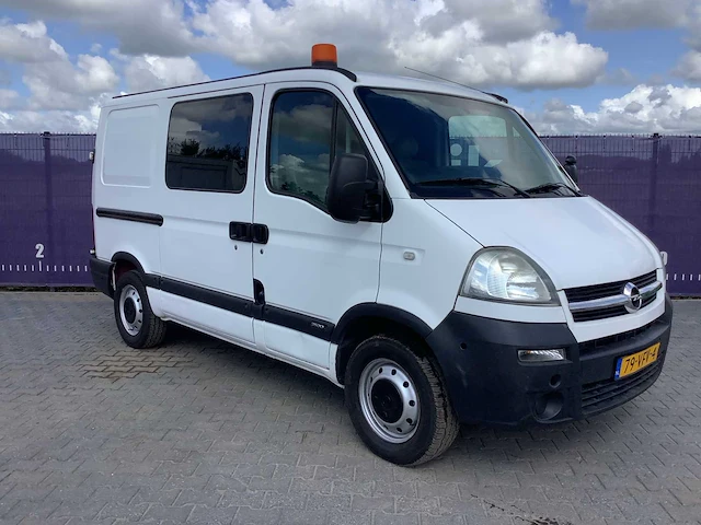 2007 - opel - movano - 2.5 cdti l1h1 dc - bedrijfswagen - afbeelding 2 van  14